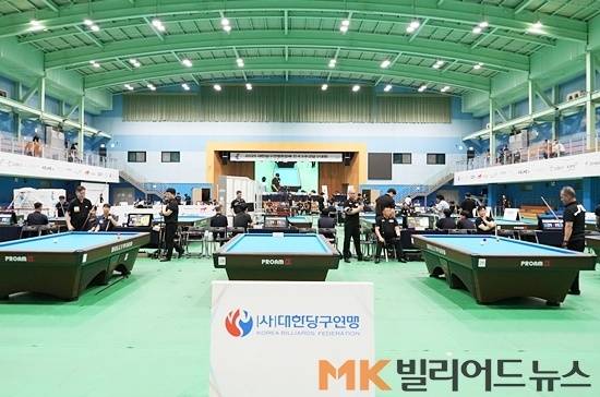 대한당구연맹은 최근 정기 대의원총회를 열어 2026년에 대중스포츠로 전환하는 기반을 마련하겠다고 밝혔다. 아울러 이를 위해 디비전리그 중심 구조개편, 학교체육과 연계한 교육 프로그램 개발, 여성 맞춤형 정책 등을 적극 추진하기로 했다. 사진은 2025년 6월 강원도 양구에서 열린 대한당구연맹회장배 전국당구대회. (사진=MK빌리어드뉴스DB)