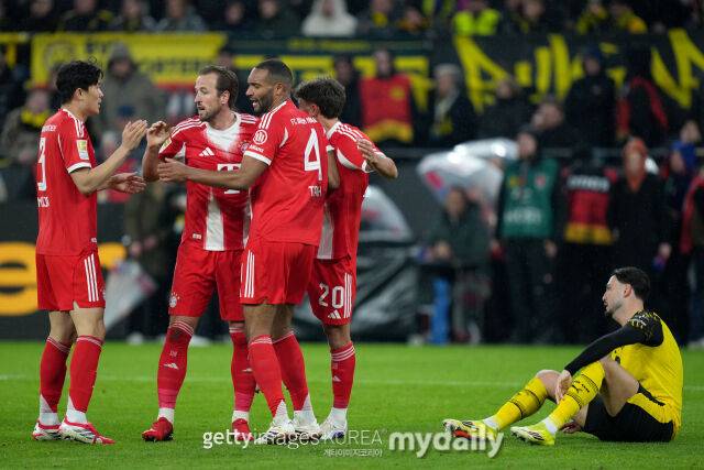 바이에른 뮌헨과 도르트문트 경기장면/게티이미지코리아