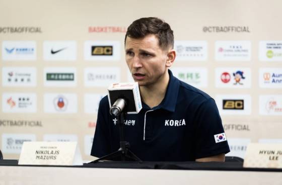 니콜라이스 마줄스 한국 남자 농구 국가대표팀 신임 감독.  /사진=FIBA 공식 홈페이지