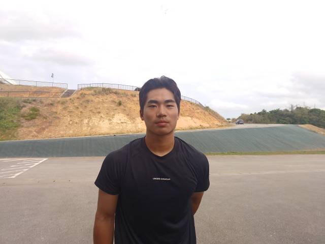 한화이글스 오재원이 일본 오키나와 한화 스프링캠프에서 인터뷰를 하고 있다. 일본 오키나와=권혁조 기자.