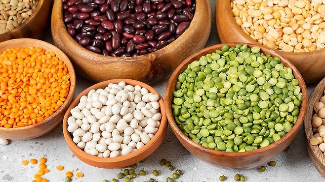 콩류에는 마그네슘, 칼륨, 단백질, 섬유질이 함유돼 뼈 건강에 도움을 준다｜출처: 게티이미지뱅크