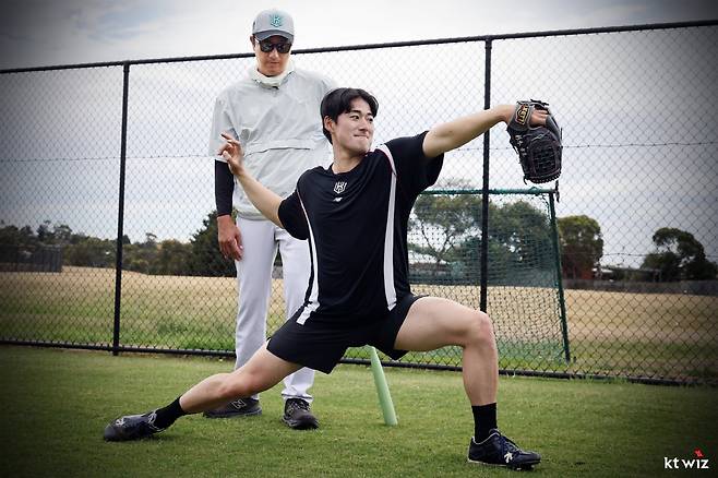 스기모토. 사진제공=KT 위즈