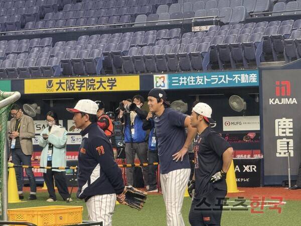 오타니 쇼헤이(가운데). ⓒ스포츠한국 심규현 기자