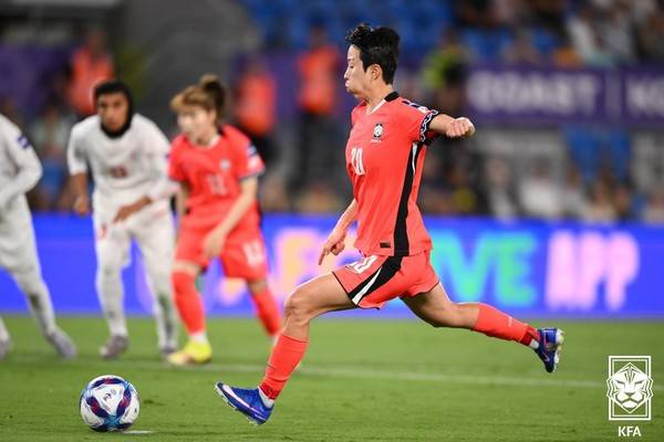 김해리. 대한축구협회 제공