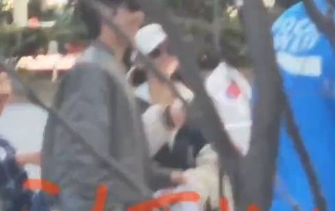 도쿄 마라톤대회에서 포착된 다니엘. [사진출처 = 영상 캡처]