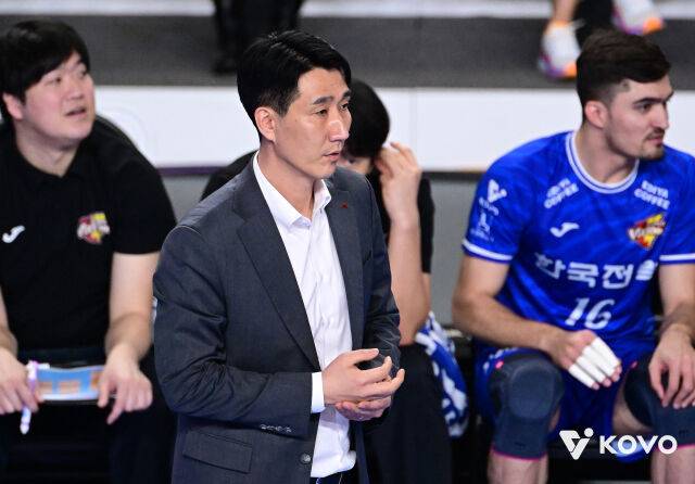 권영민 감독./KOVO