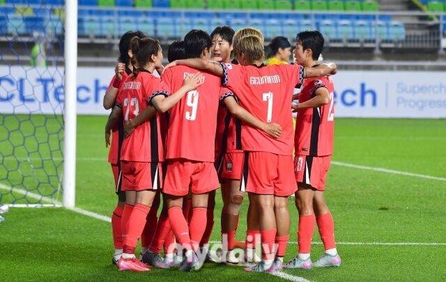 여자 축구대표팀/마이데일리 DB