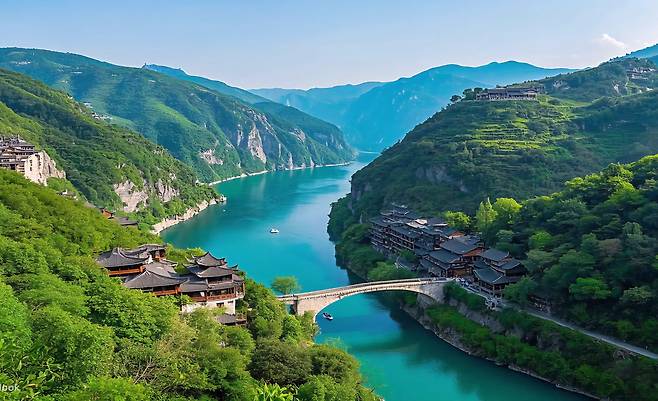 장강삼협 풍경