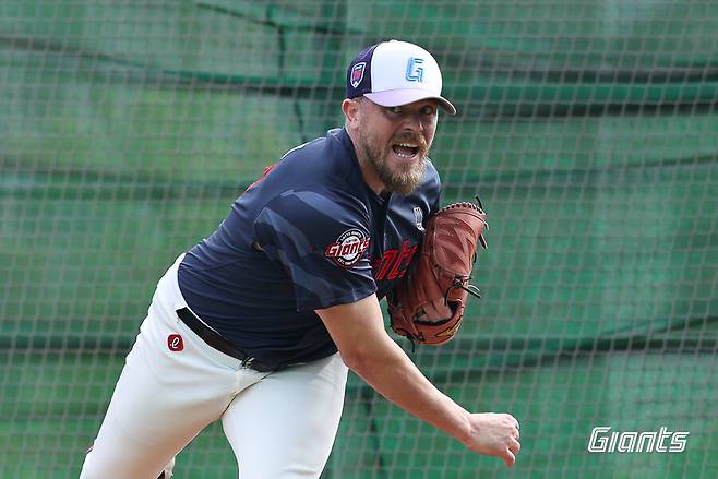 ▲ 제레미 비슬리&nbsp;ⓒ롯데 자이언츠