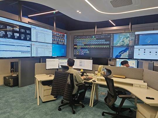 ▲ WPC 1층 관제실 내부