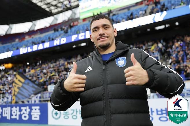 울산HD 야고. 사진 | 한국프로축구연맹