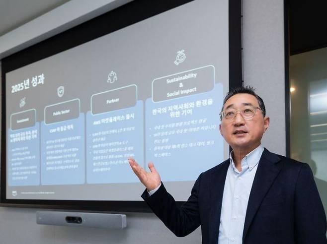 함기호 아마존웹서비스(AWS) 코리아 대표. 아마존웹서비스코리아.