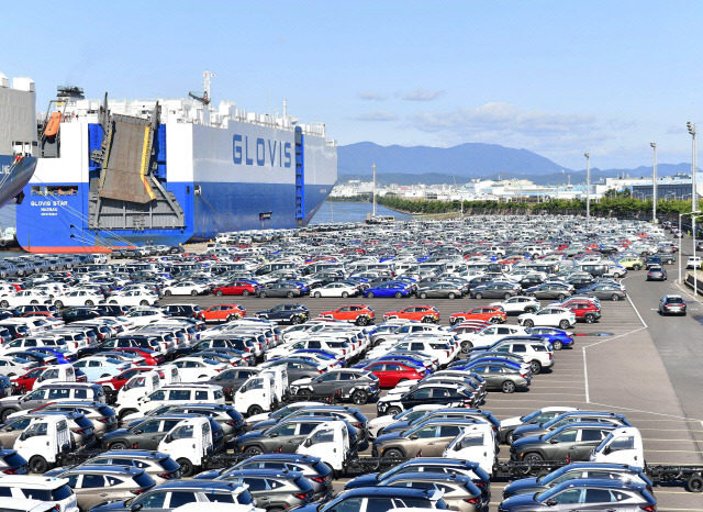 현대차 울산공장 수출선적부두. 현대차 제공