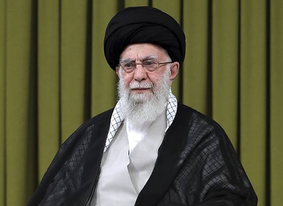 이란 최고지도자 아야톨라 알리 하메네이. AP=연합뉴스