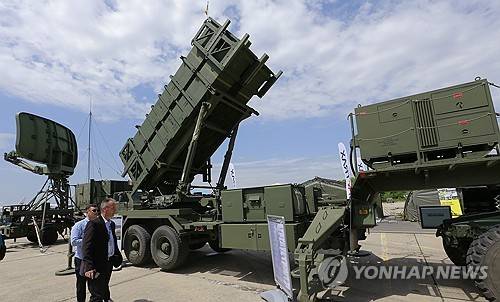 미국산 패트리엇 지대공 미사일 [EPA=연합뉴스 자료사진]
