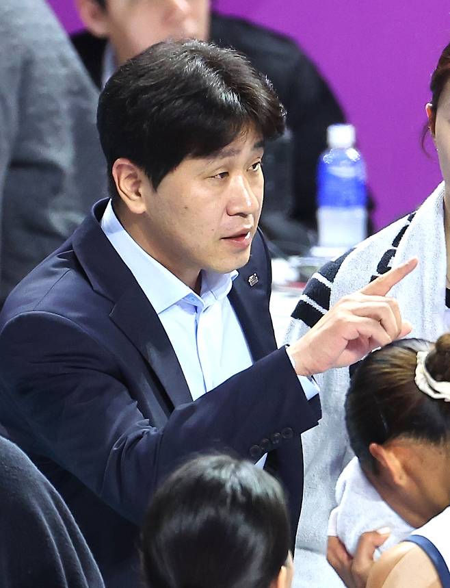 김종민 한국도로공사 감독. 연합뉴스