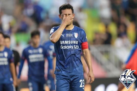 이기제의 수원 삼성 시절 모습. /사진=한국프로축구연맹 제공