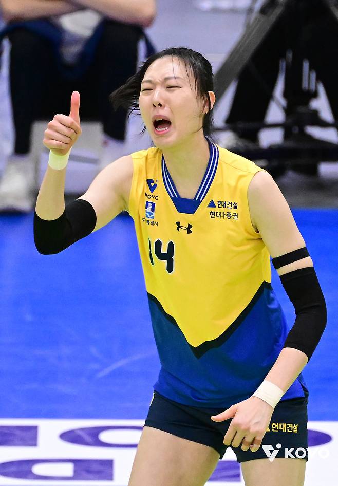 올 시즌을 끝으로 현역 은퇴하는 양효진(현대건설). (KOVO 제공)