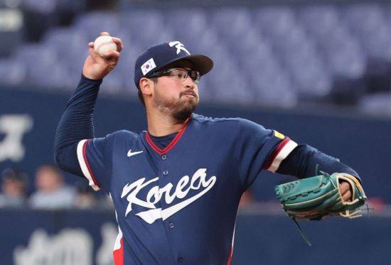 메이저리그 출신인 데인 더닝은 WBC 조별리그 대만전에서 중용될 것으로 보인다. 연합뉴스