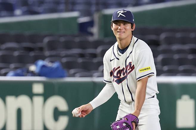 야구 대표팀의 간판타자 김도영. 연합뉴스