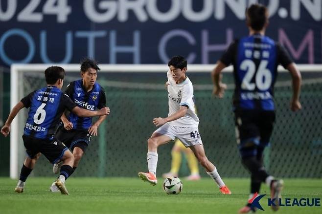 FC 서울 유소년 팀에서 성장한 손정범. 사진=한국프로축구연맹