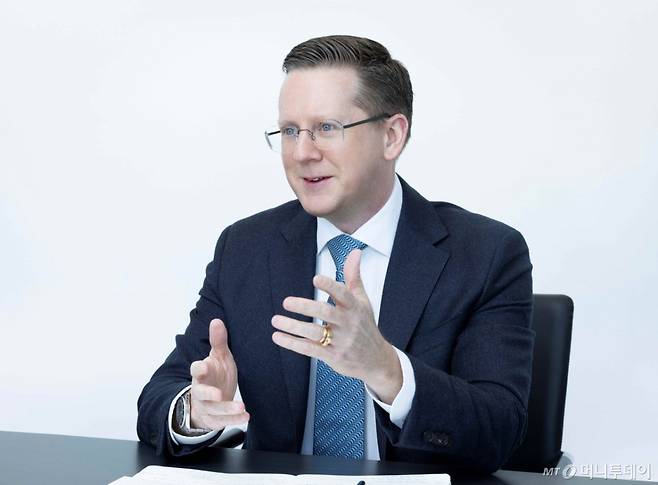 존 케네스 빌링슬리 CSL시퀴러스 국제 정부정책 대외협력 총괄/사진= 박미주 기자