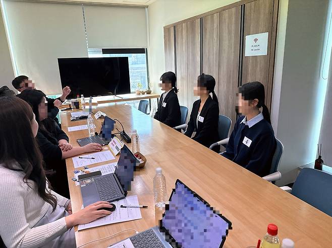 '서울 영커리언스' 면접 현장 [서울시 제공. 재판매 및 DB 금지]