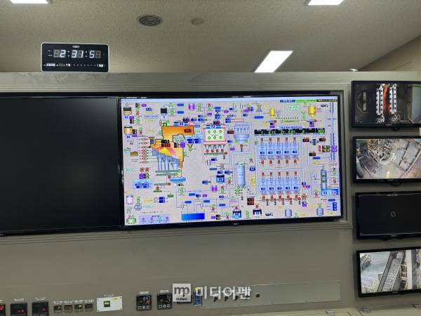 실시간으로 정상 운전 여부를 확인하고 관리해주는 핵심 시스템./사진=미디어펜 조태민 기자