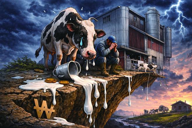 우유 리셋 이미지. [제공=챗GPT]