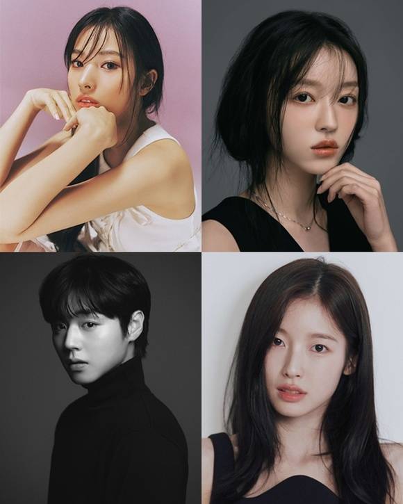 아이돌 출신 배우 지니 유아 아린 박지훈(왼쪽 위부터 시계방향)이 2026년 상반기 영화에서 존재감을 입증했다. /각 소속사