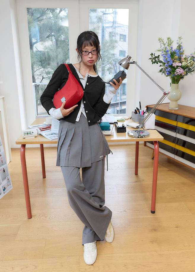 마리떼 프랑소와 저버가 인플루언서 서지수와 함께한 2026봄 화보