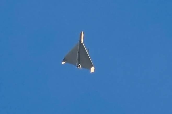 이란 자폭드론.. [뉴시스]