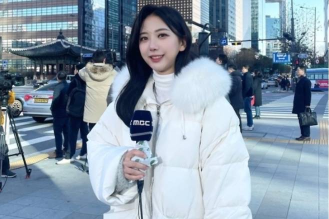 MBC 기상캐스터 고(故) 오요안나. SNS 캡처