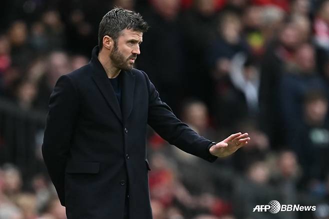 마이클 캐릭 맨유 감독. /AFPBBNews=뉴스1