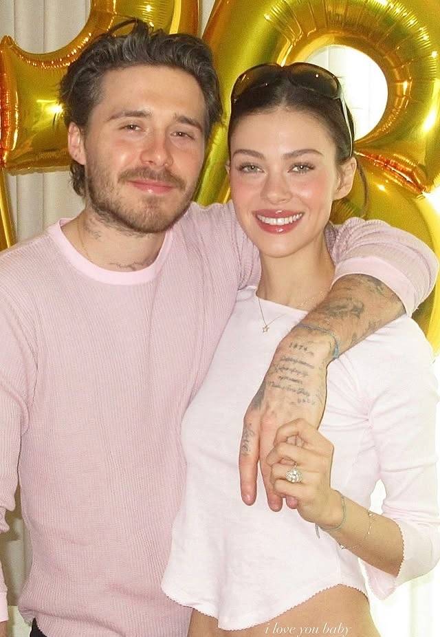 브루클린 베컴, 니콜라 펠츠 부부. 사진|니콜라 펠츠 SNS