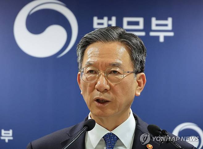 정성호 법무부 장관 (과천=연합뉴스) 최재구 = 정성호 법무부 장관. 2026.3.3 jjaeck9@yna.co.kr