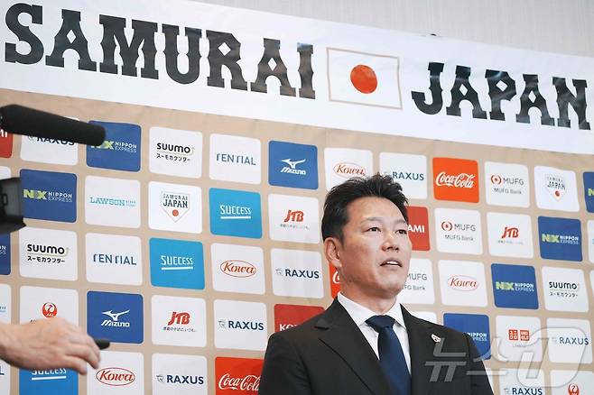 이바타 히로카즈 일본 야구 대표팀 감독.ⓒ AFP=뉴스1