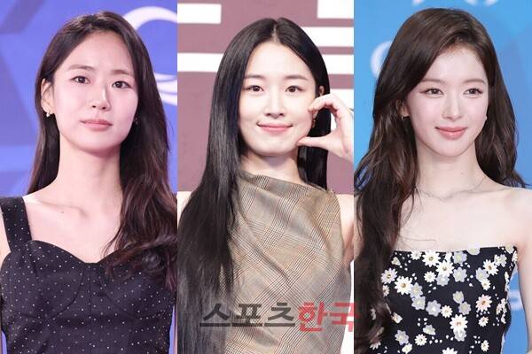 배우 이이담, 원지안, 노정의 (왼쪽부터) ⓒ이혜영 기자 lhy@hankooki.com