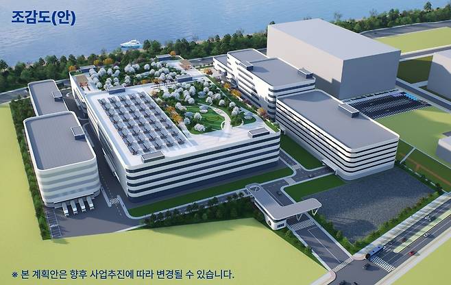 종근당의 배곧 바이오 복합연구개발 단지 조감도./시흥시