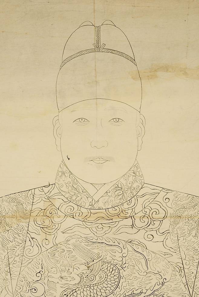 세조의 어진 초본. [사진 위키피디아]