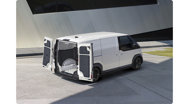 기아의 ‘더 기아 PV5’ 카고 모델. 현대자동차그룹 제공