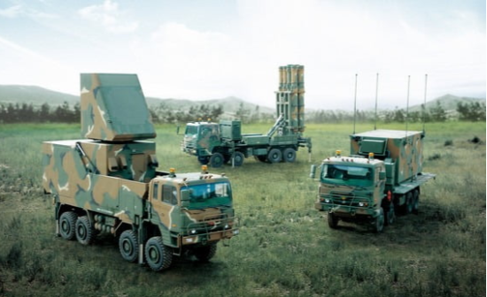 지대공 요격체계 ‘천궁 II’. (사진=방위사업청 제공)