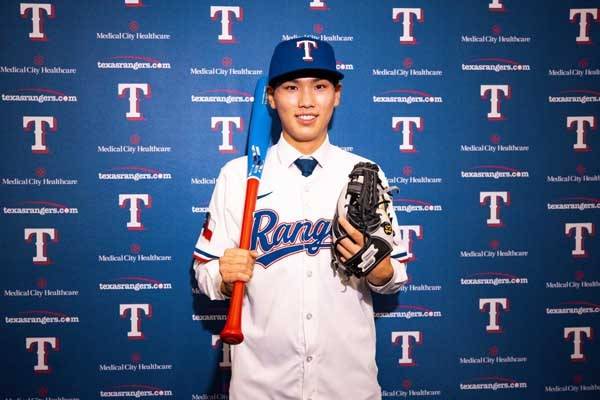 김성준은 텍사스에서 투타 겸업 선수로 커리어를 시작했다. 사진 제공= 리코스포츠에이전시