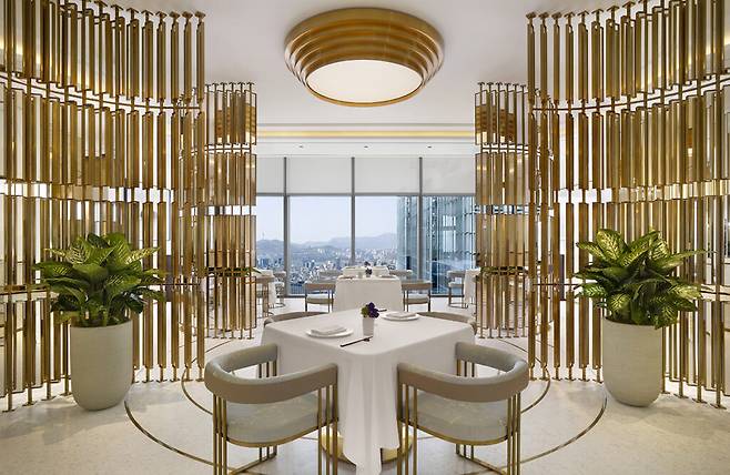 조선 팰리스 한식당 ‘이타닉 가든’ [조선호텔앤리조트 제공]