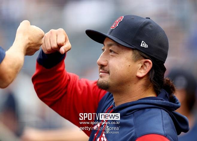 ▲ 보스턴 레드삭스에서 뛰었던 사와무라 히로카즈