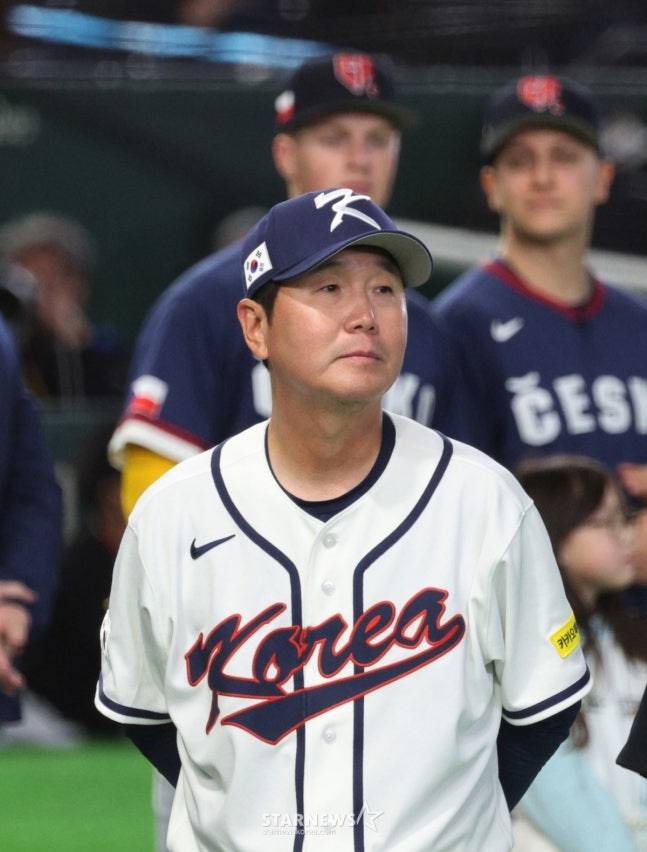 5일 체코전을 앞둔 류지현 감독. /사진=강영조 선임기자