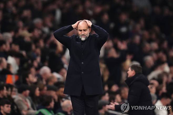'멘붕'에 빠진 투도르 토트넘 감독 [AP=연합뉴스]