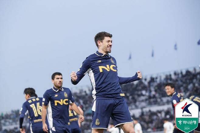 오스마르(이랜드). 사진=한국프로축구연맹