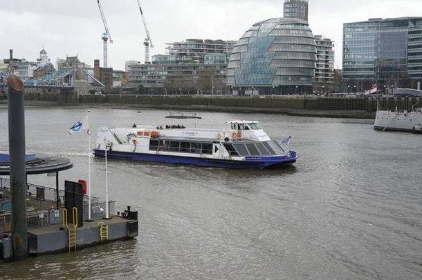 런던 템즈강을 운항하는 '리버버스'ⓒ서울시 제공