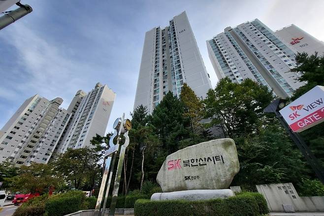 서울 강북구 미아동 SK북한산시티 전경. 사진=한경DB